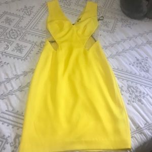 Yellow BEBÉ dress